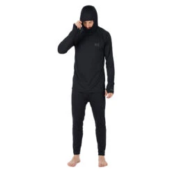 First Layer Homme Burton [AK] Power Grid Hood True Black