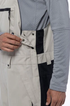 Pantalon Snow 686 Hot Lap Insulated Bib Putty Colorblock -addicted Soldes Boutique Hot Lap Insulated Bib Putty Colorblock 686 3 1
