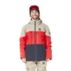 Veste Snow Homme Picture Object Jacket Red – Dark Blue -addicted Soldes Boutique Object Jacket Red Dark Blue Picture Organic Clothing