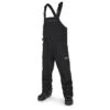 Pantalon Snow Homme Volcom Rain Gore-Tex Bib Black -addicted Soldes Boutique Rain Gore Tex Bib Black Volcom