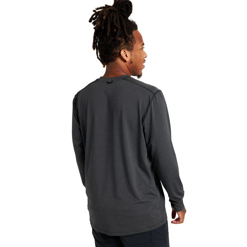 T-Shirt Burton Multipath Ls True Black Heather 4 T-Shirt Burton Multipath Ls True Black Heather â Image 2